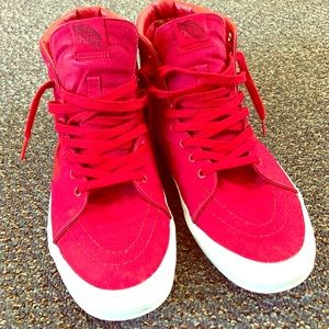 Mens Sk8 Hi Top 🔴 Vans